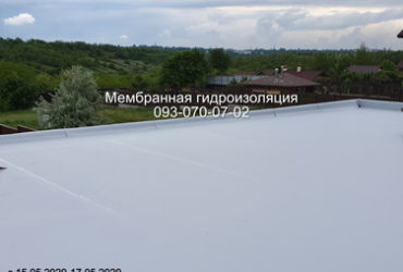 Укладка кровельной ПВХ мембраны в Житомире