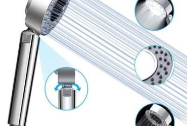 Двусторонняя душевая лейка NBZ Multifunctional Faucet, 3 режима полива с отсеком для геля