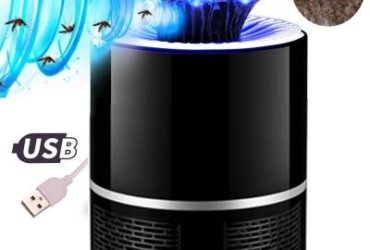 Лампа ловушка уничтожитель комаров насекомых Nova Mosquito Killer Lamp Black