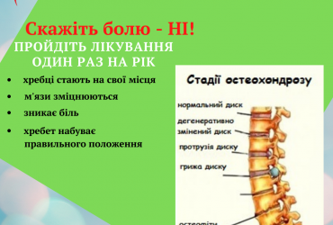 Сучасне лікування хвороб хребта та суглобів