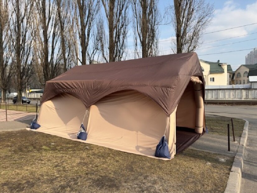 Надувная палатка герметичная