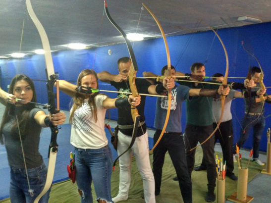 Лучный тир – Archery Kiev, стрельба из лука в Киеве на Оболони – Тир Лучник