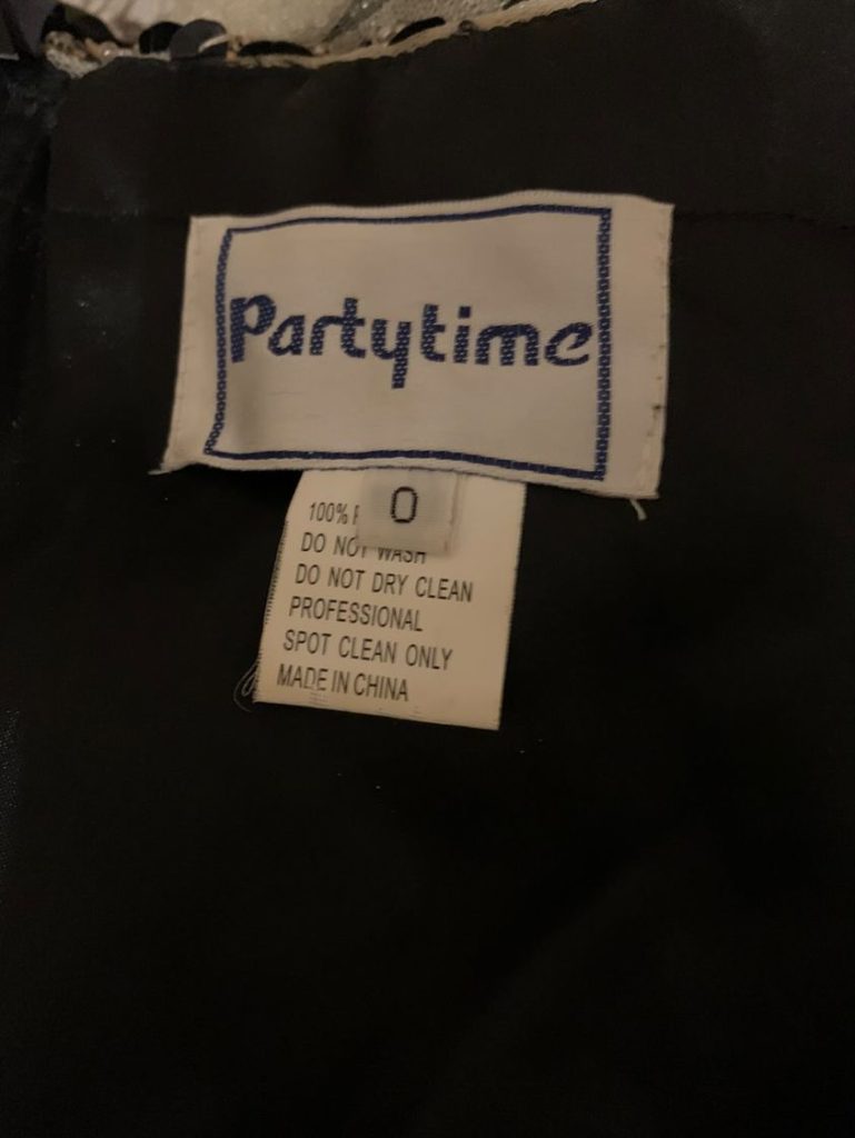 Міні сукня для вечірки, розмір XS, бренд Party Time.