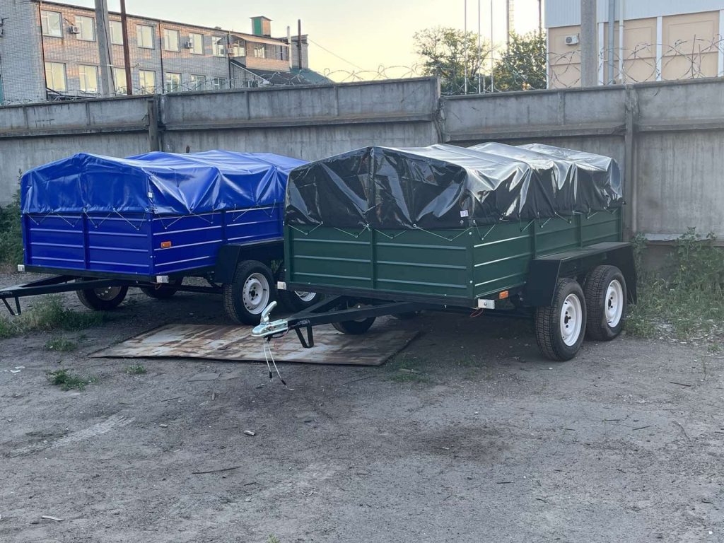 прицепы с Завода на прямую, доставка.Тент с ПВХ(в подарок),дышло треугольное