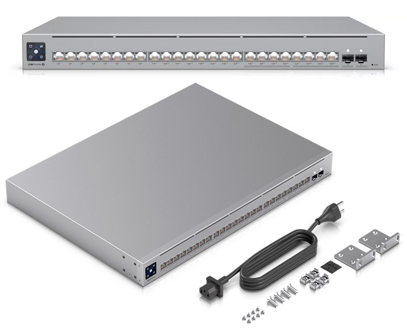 Качественный свитч Unifi Switch Pro Max 24 PoE