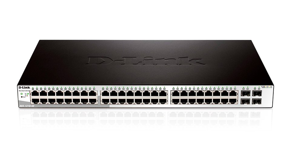 Новый свитч D-Link DGS-1210-52 от официального дилера