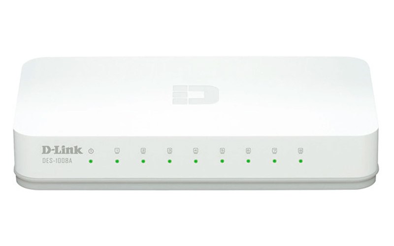 Недорогой свитч D-Link GO-SW-8E от официального дилера