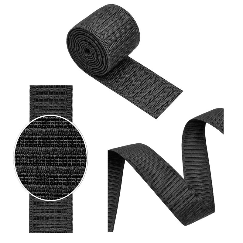 Качественная усиленная ребристая резинка 40 мм оптом