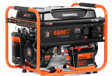 Хороший генератор бензиновый Daewoo GDA 7500 E с доставкой