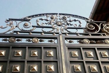 Металлические ворота в Кривом Роге