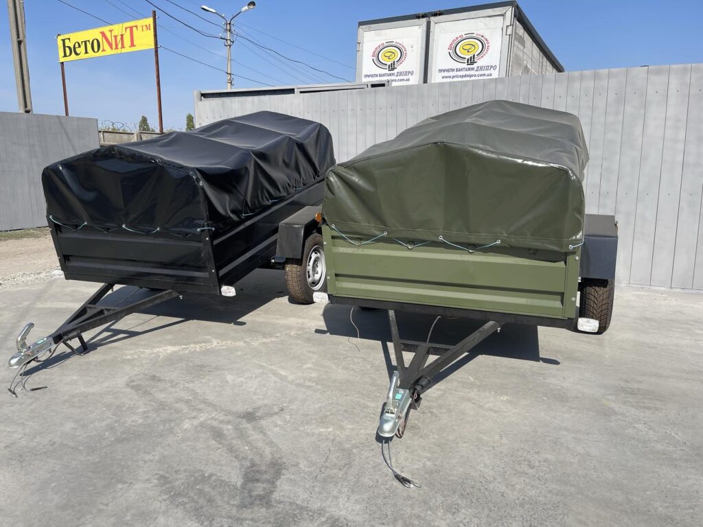 Прицепы ДНЕПР с Завода. Дышло треугольное. Тент Евро Фура в подарок!