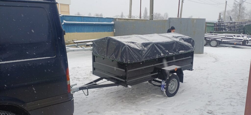 Купить легковой прицеп Днепр-2100х1300х500.Есть другие размеры