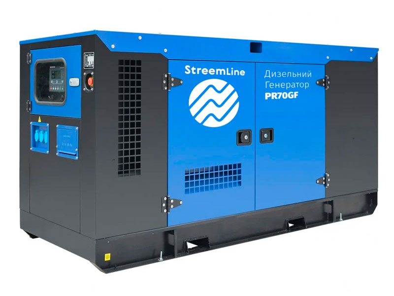 Мощный дизельный генератор StreemLine PR70GF с быстрой доставкой