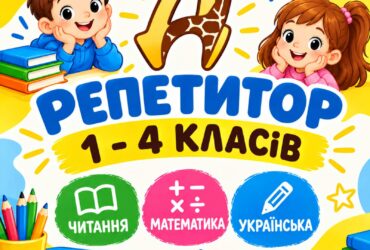 Найкращі репетитори для учнів 1–4 класів в Діалог